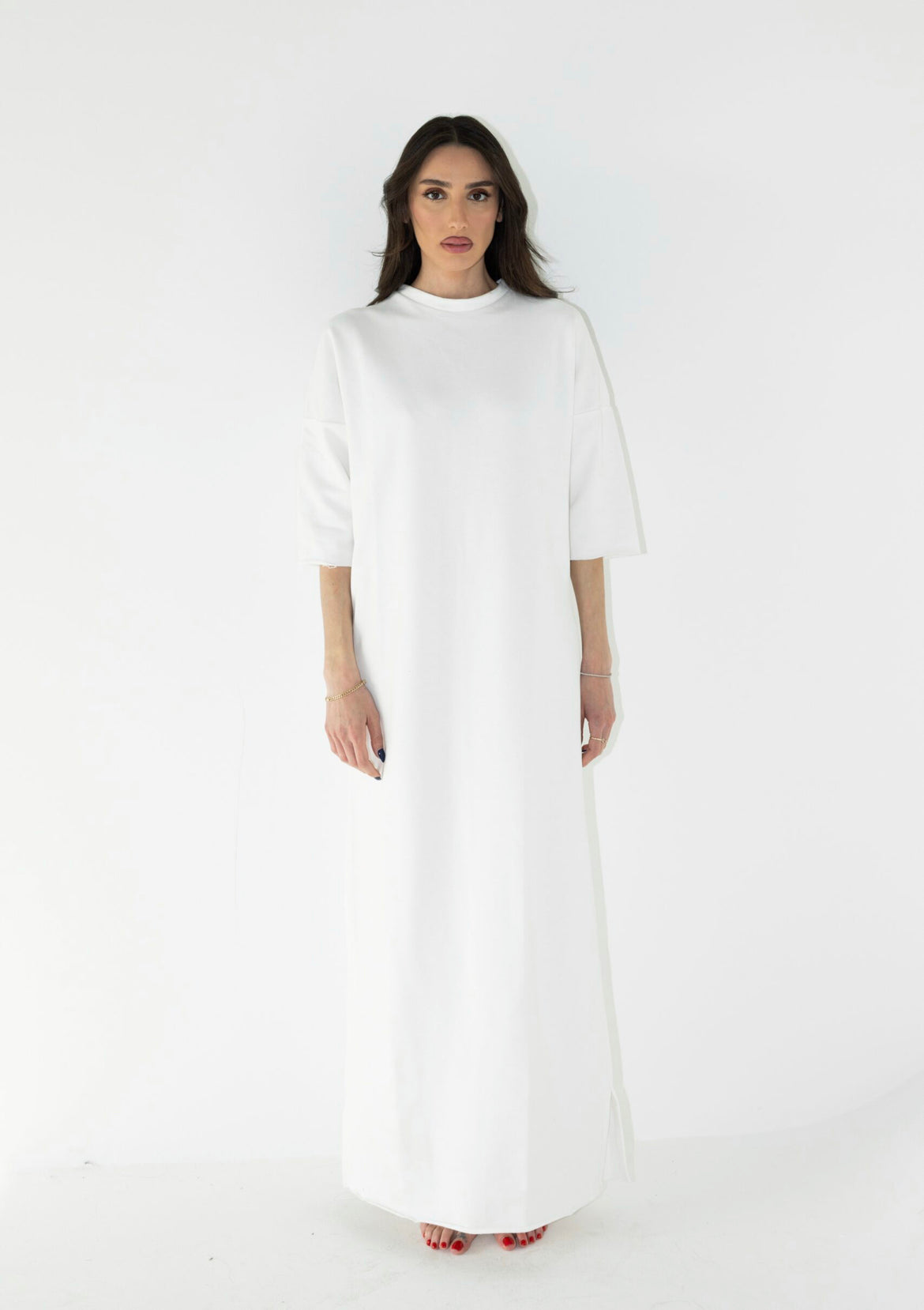 T-shirt Dress white