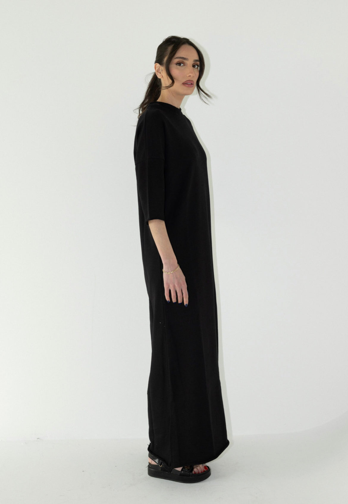 T-shirt Dress black
