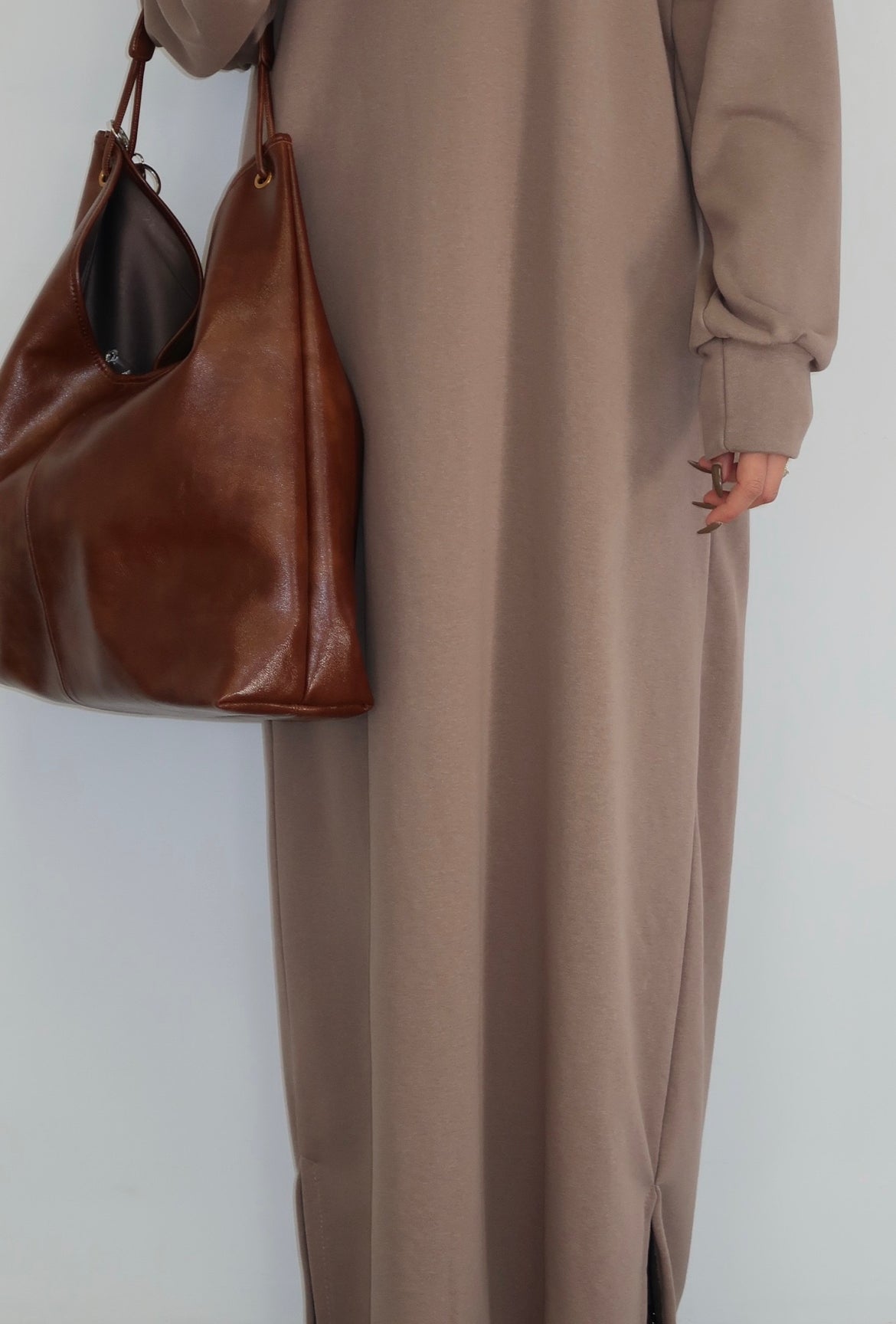 Tomi dress brown