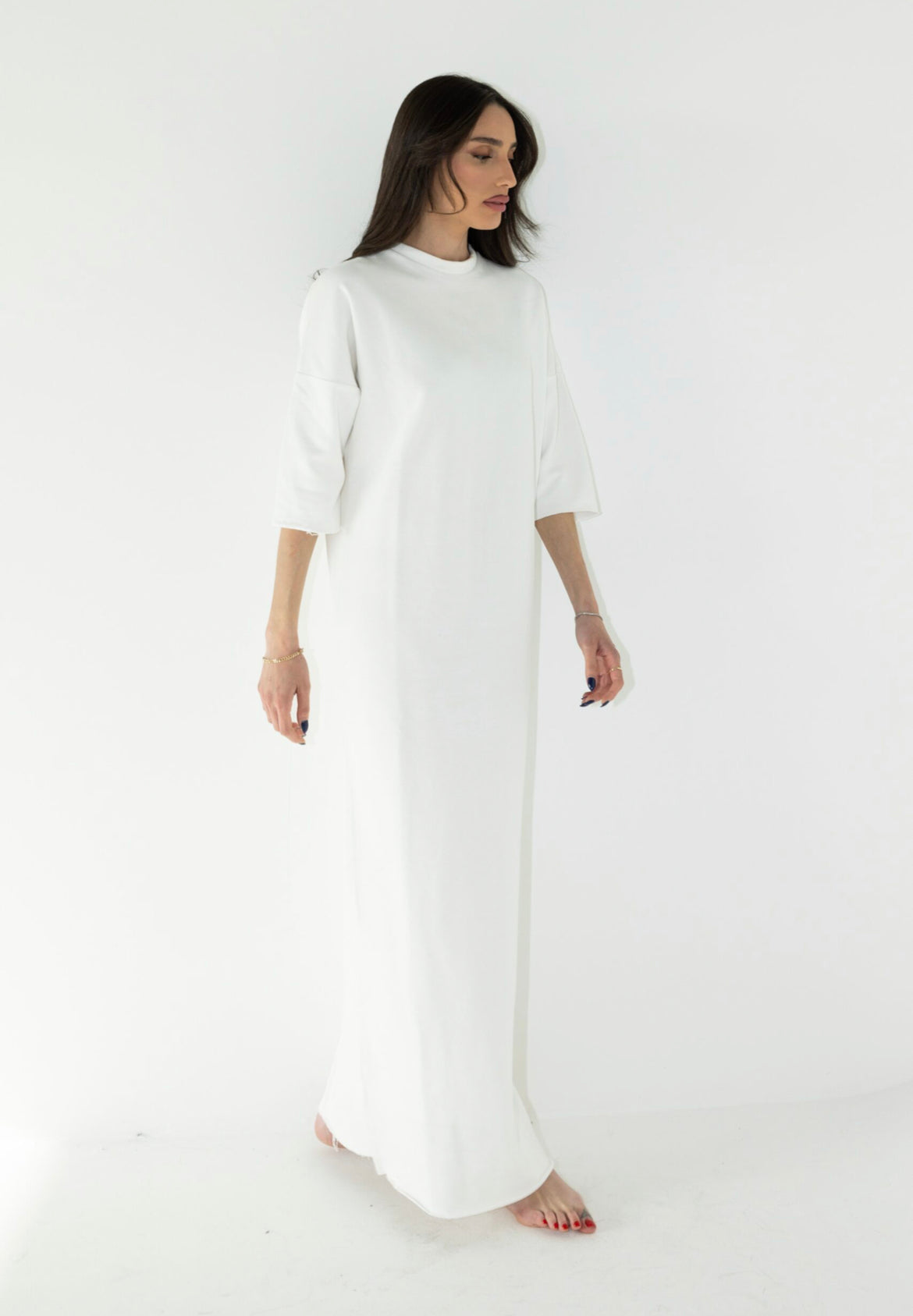 T-shirt Dress white