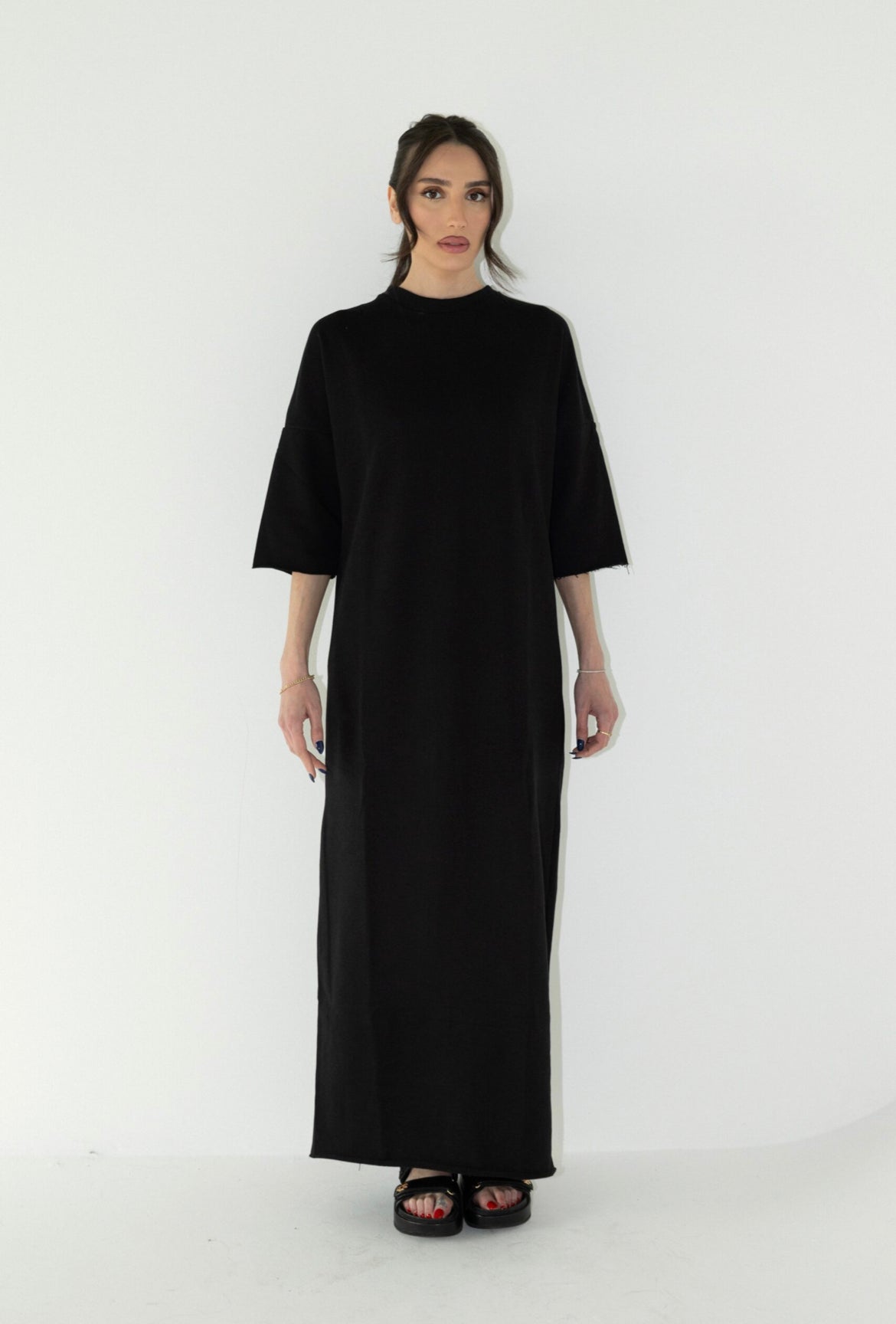 T-shirt Dress black
