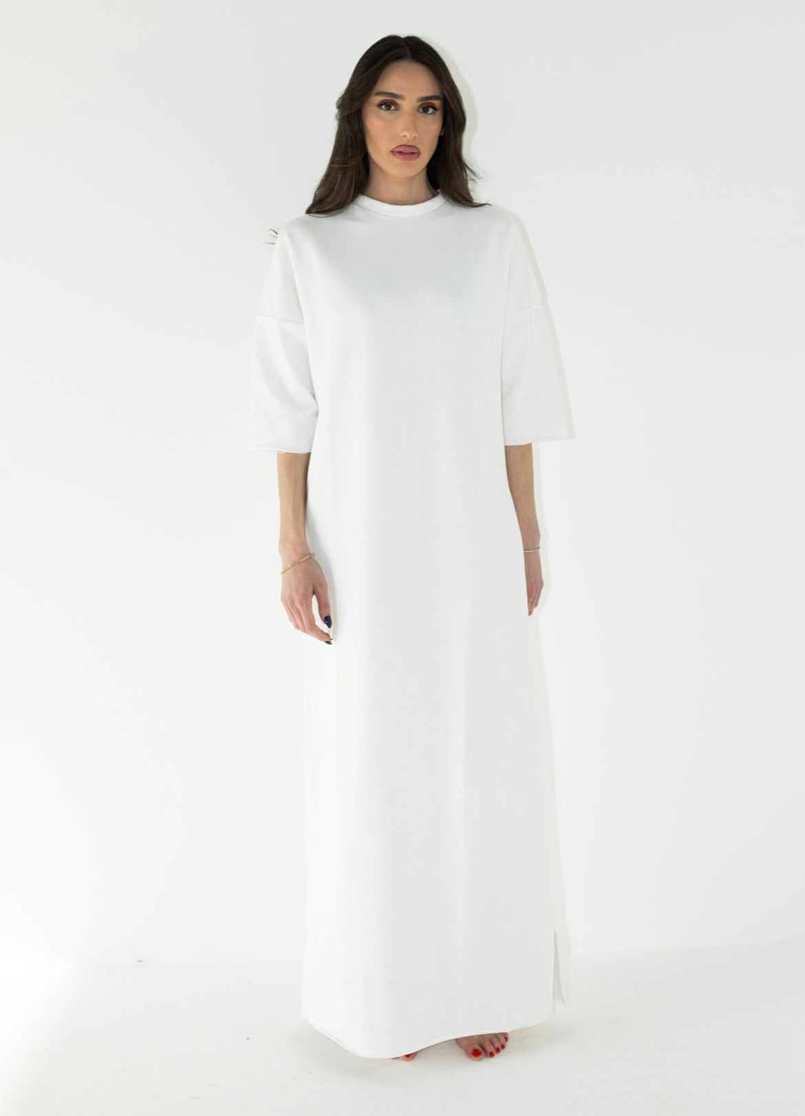 T-shirt Dress white