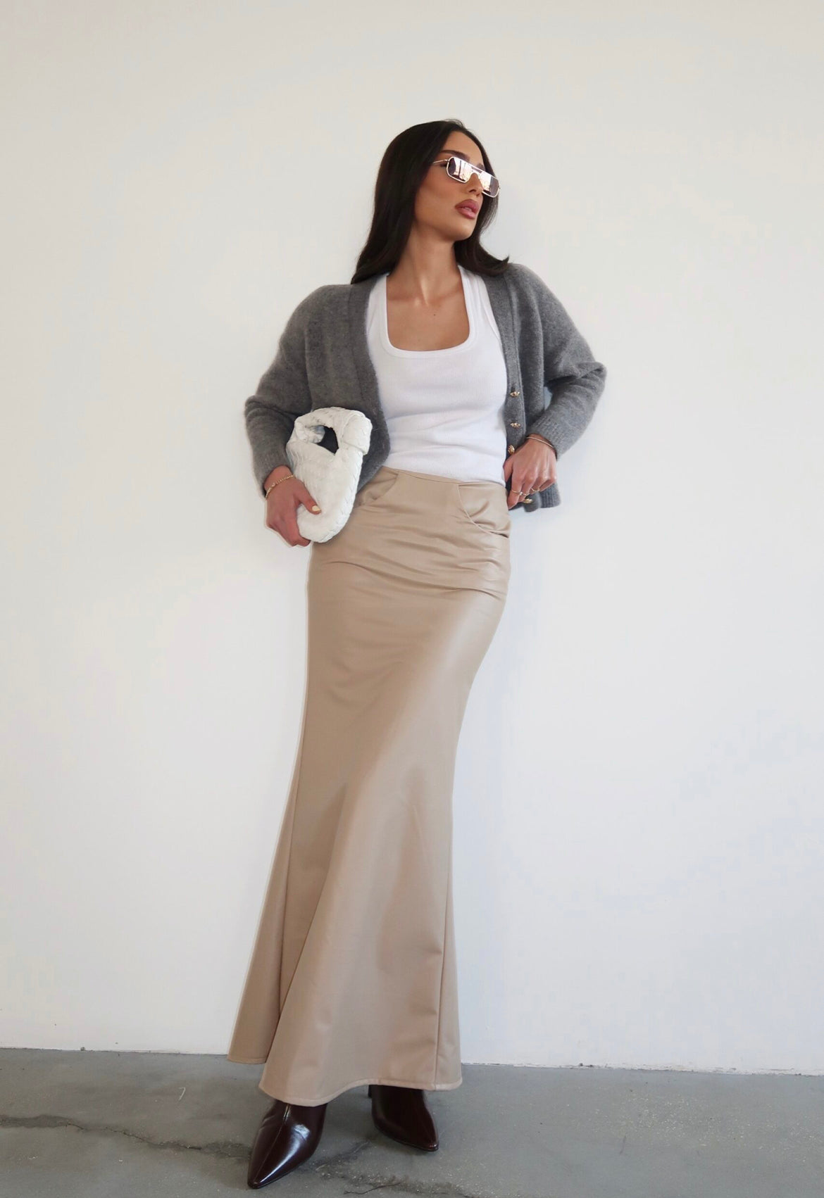 Liv skirt beige