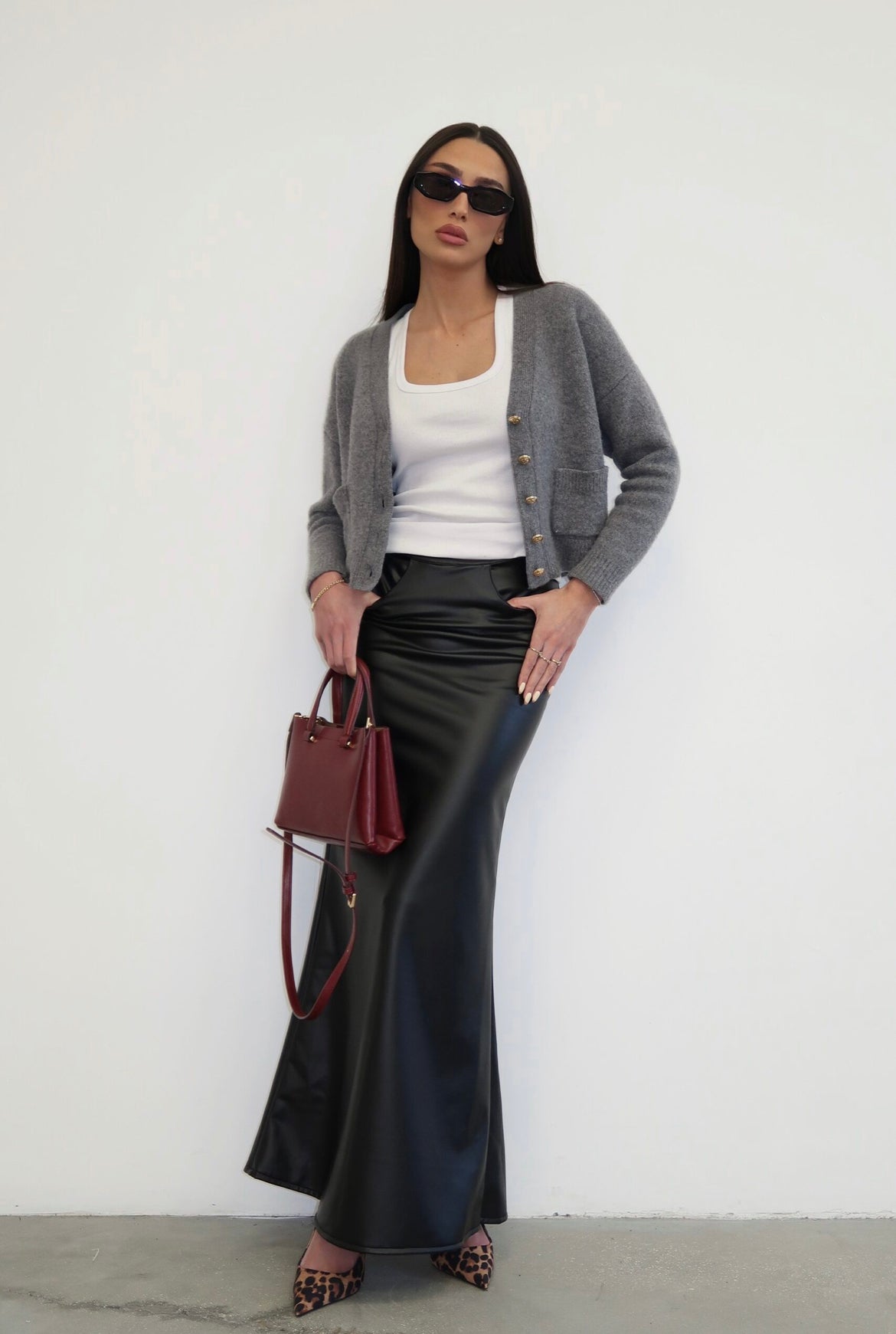 Liv skirt black