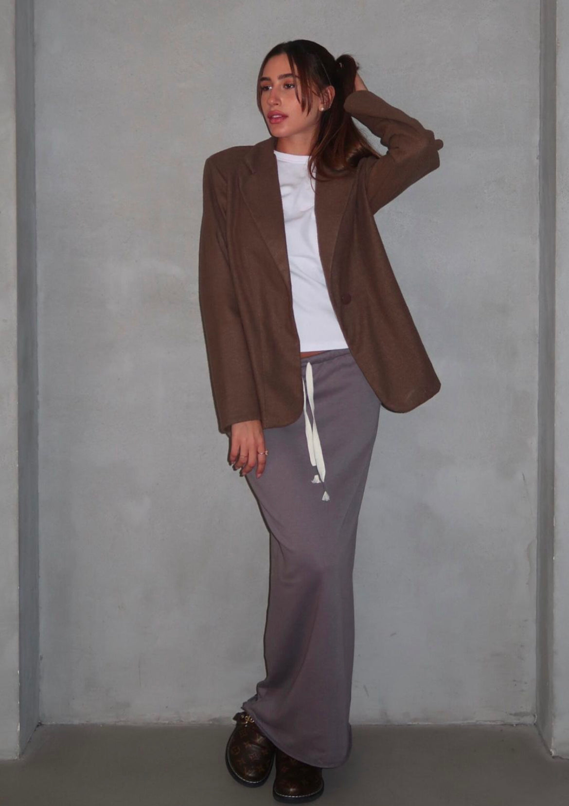 Lopo skirt grey