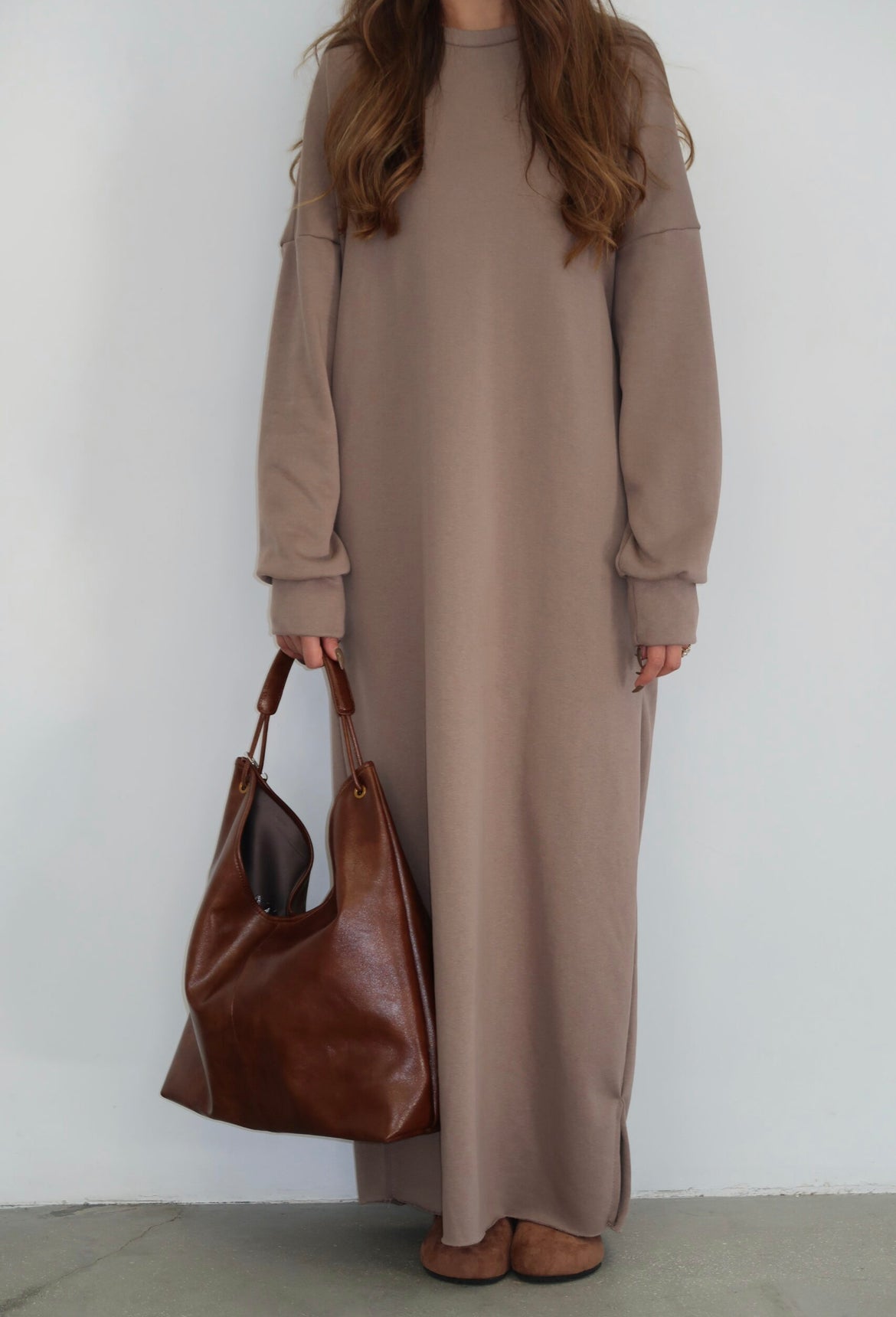 Tomi dress brown