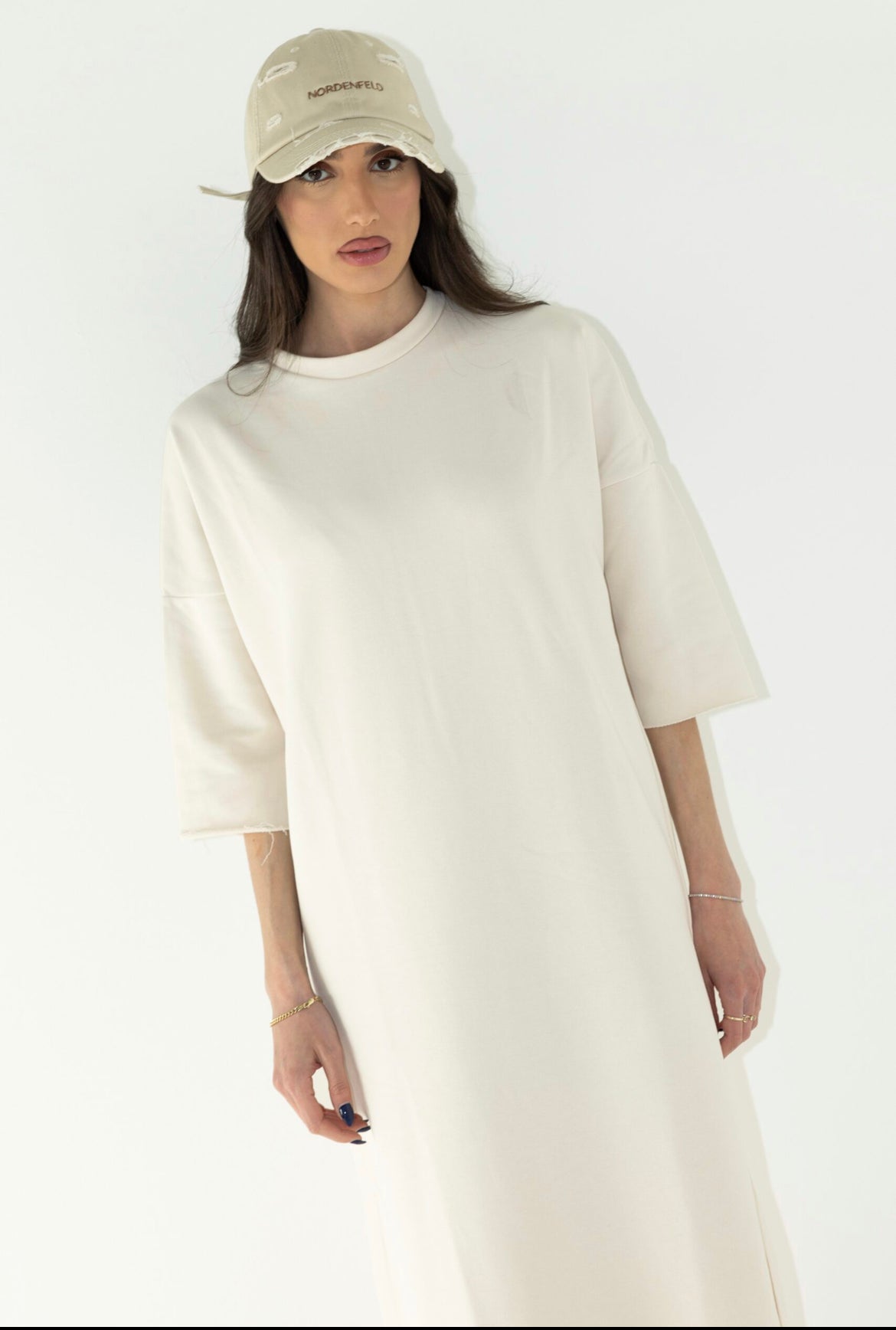T-shirt Dress beige