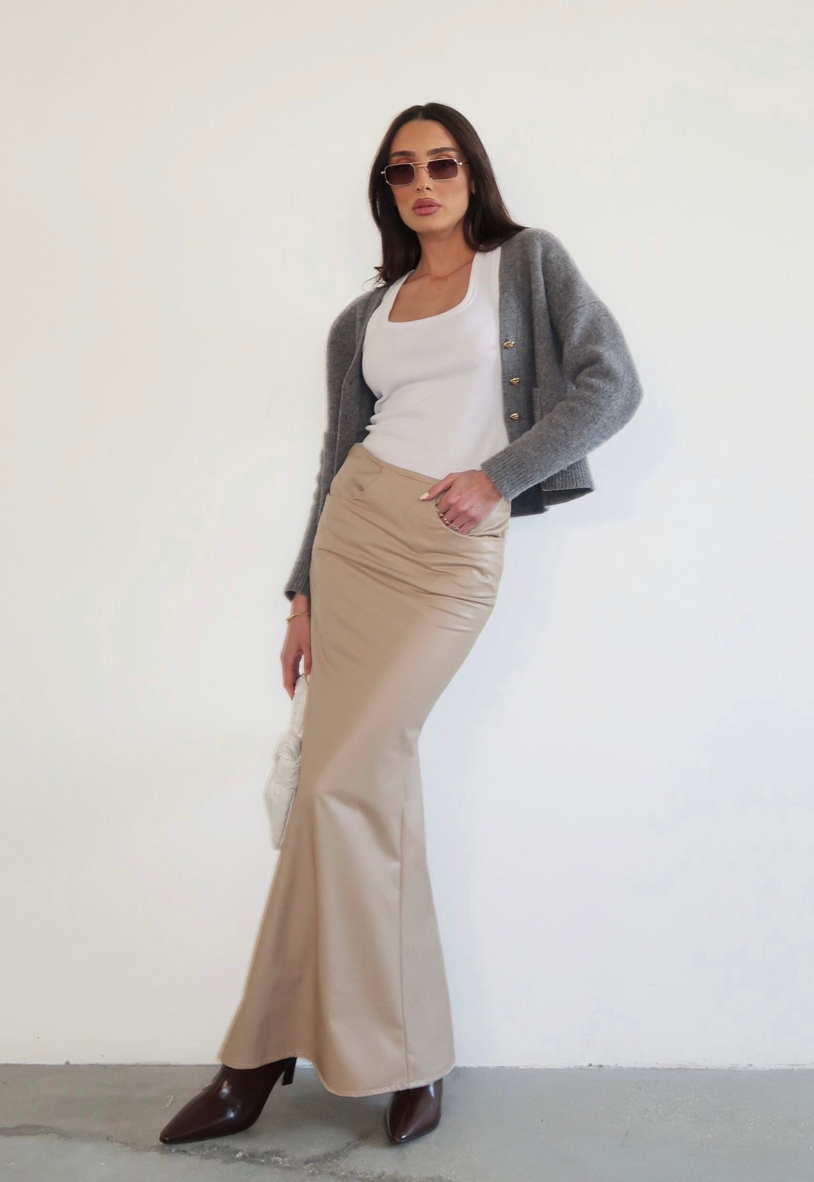 Liv skirt beige