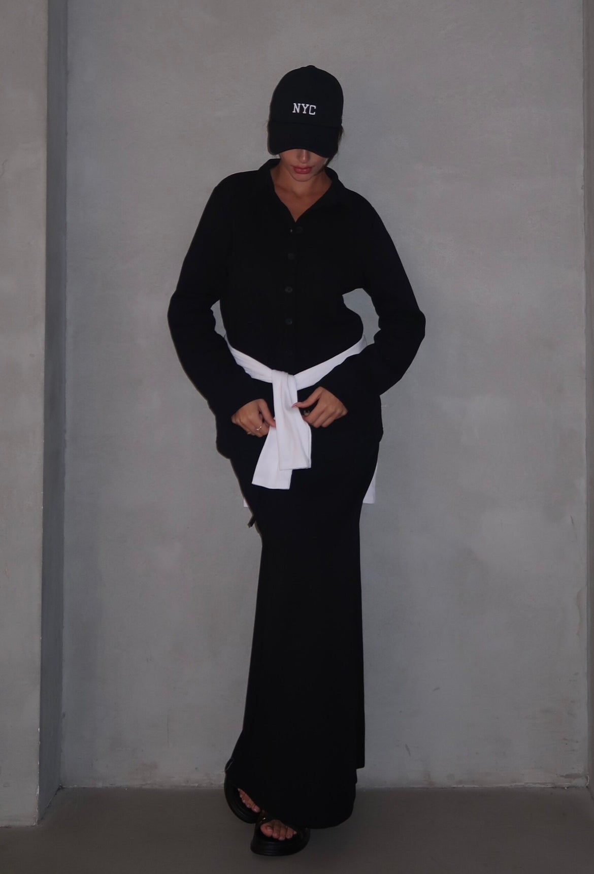 Black Button suit