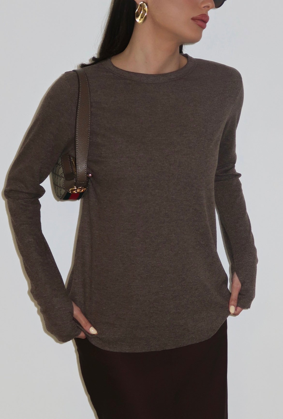 Riv T-Shirt brown