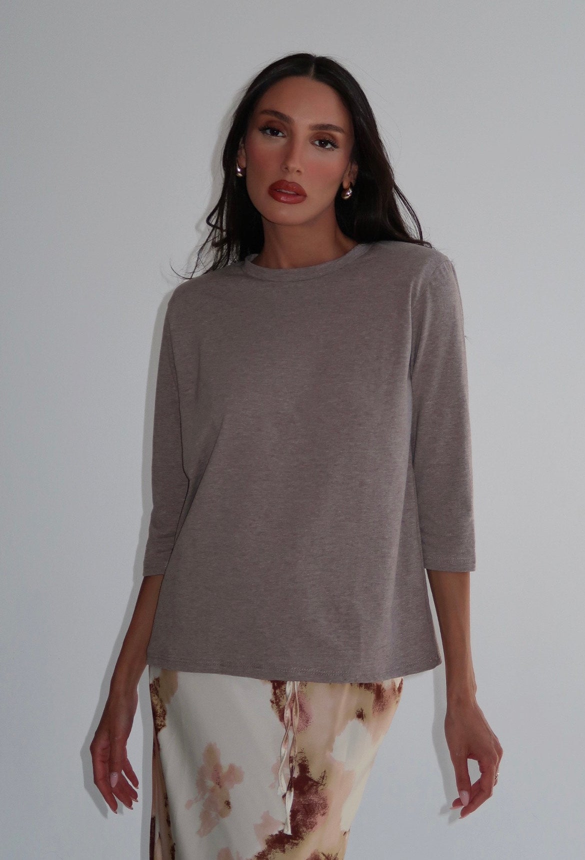 Mili shirt stone color