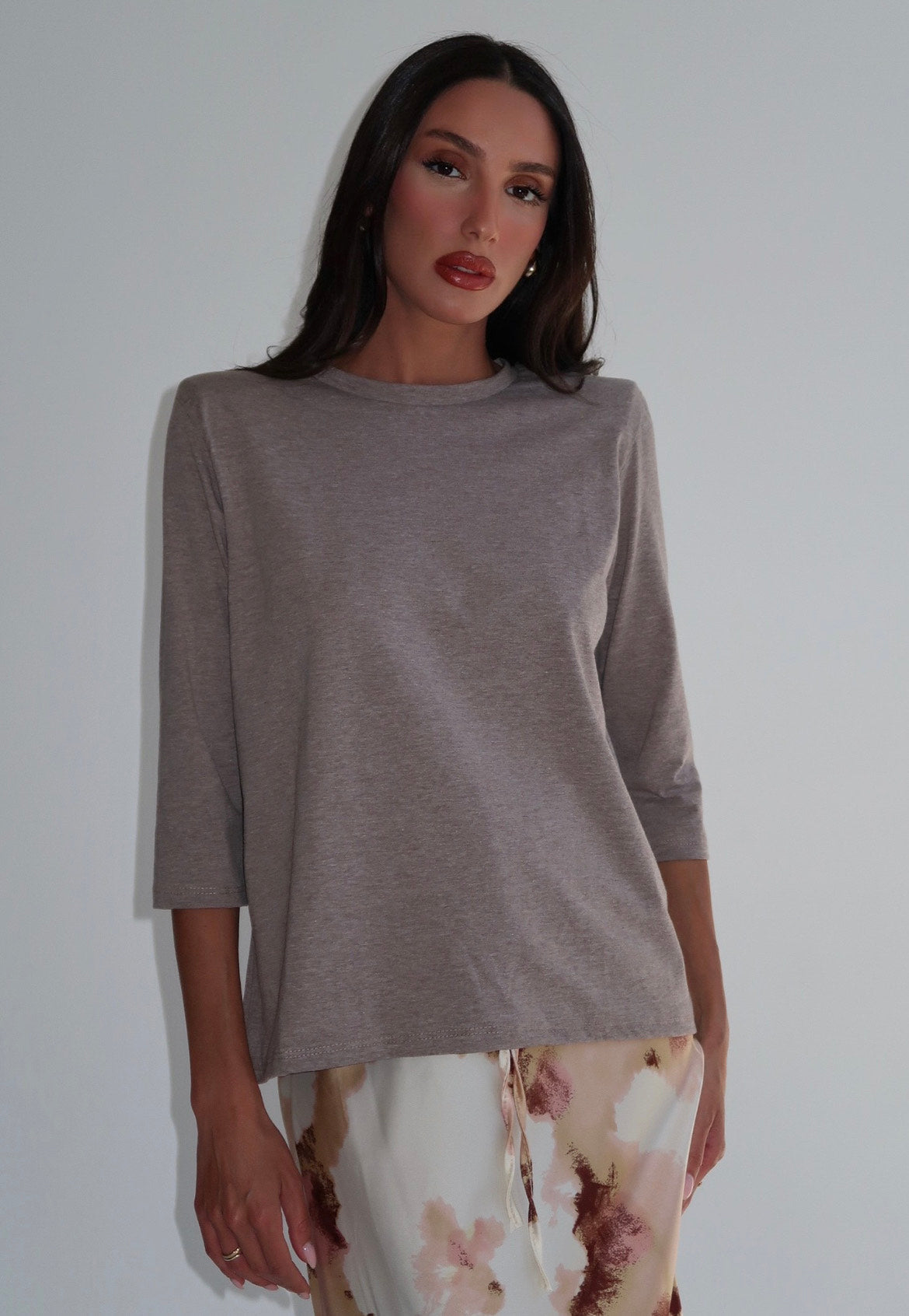 Mili shirt stone color