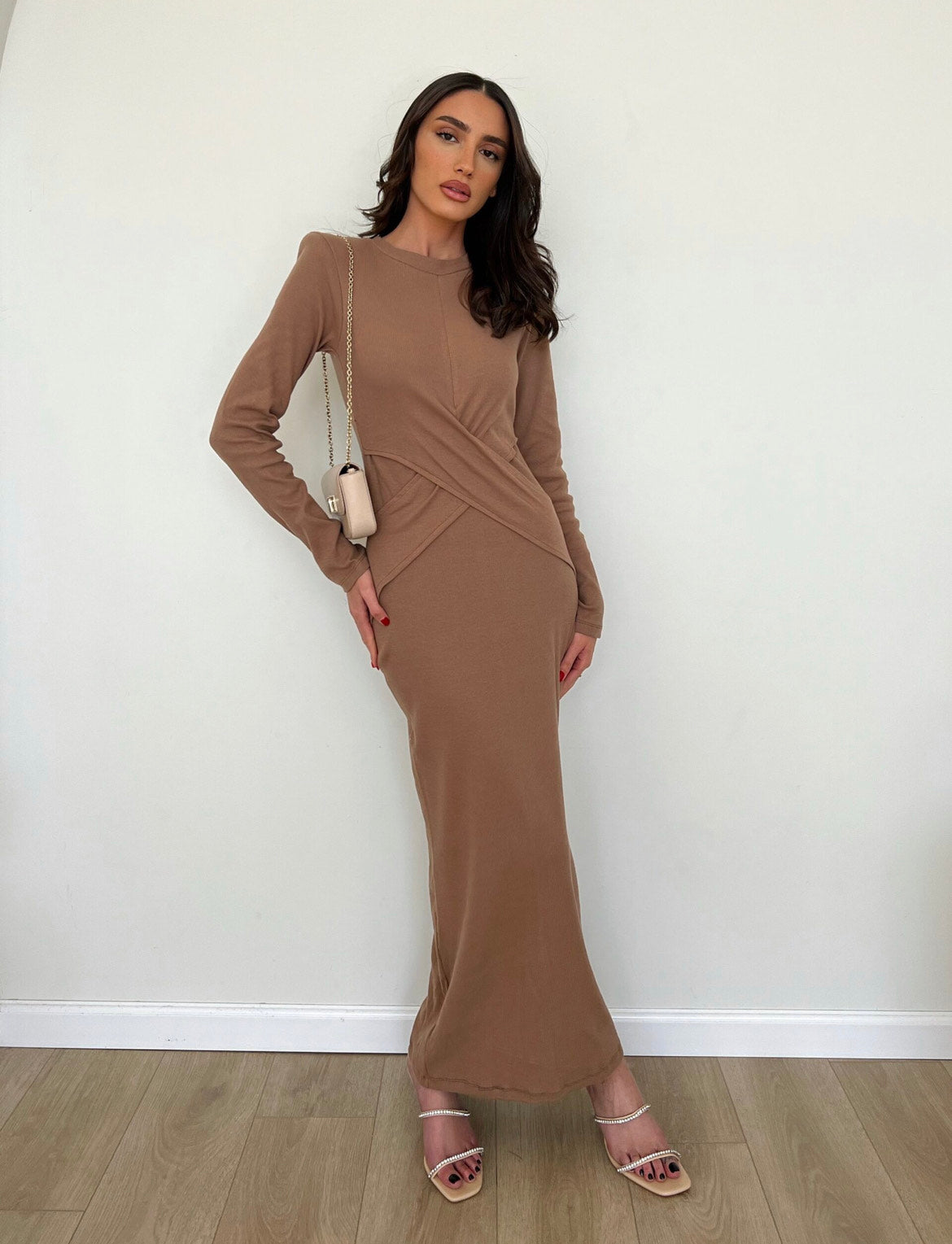 Libi Dress Brown