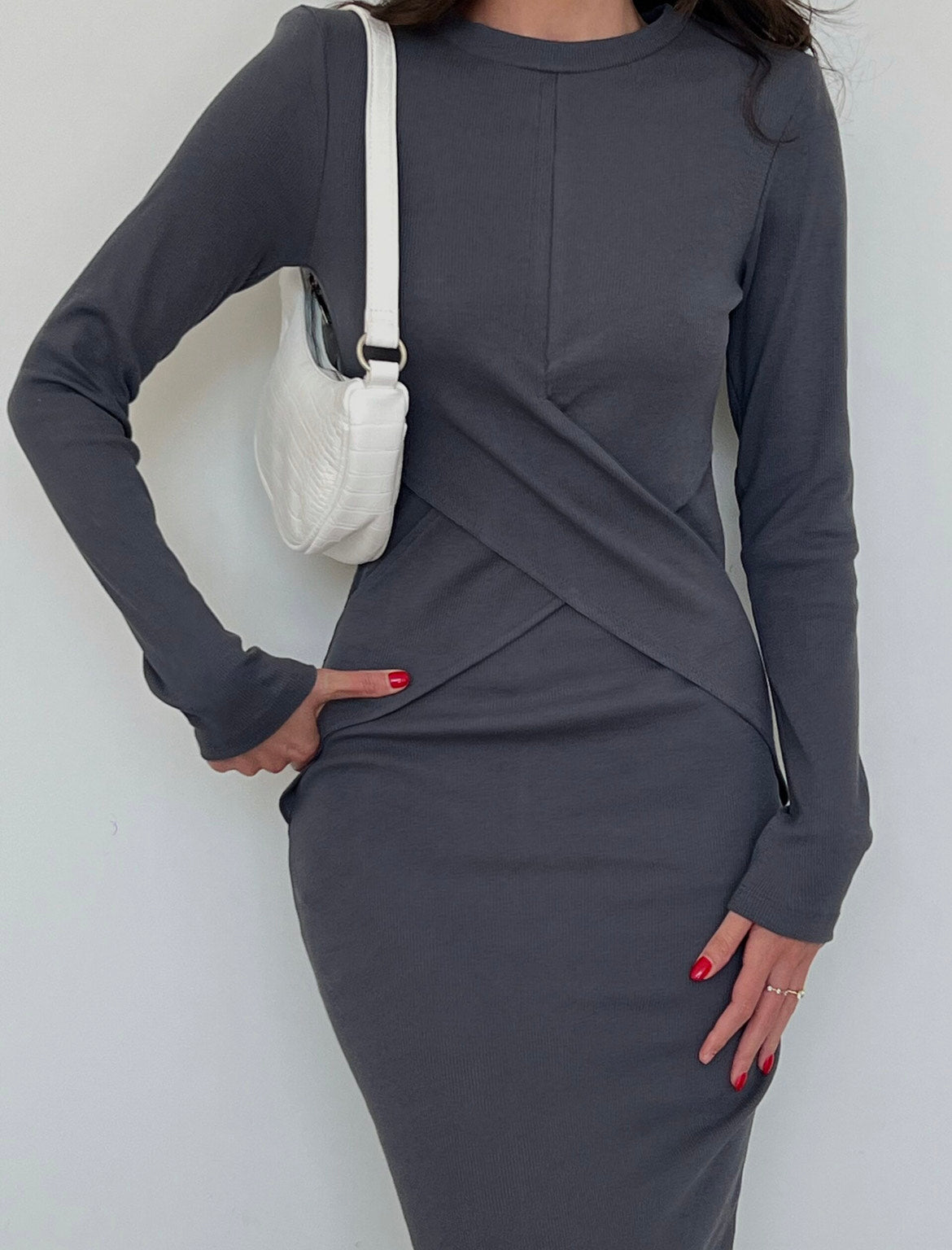 Libi Dress Grey