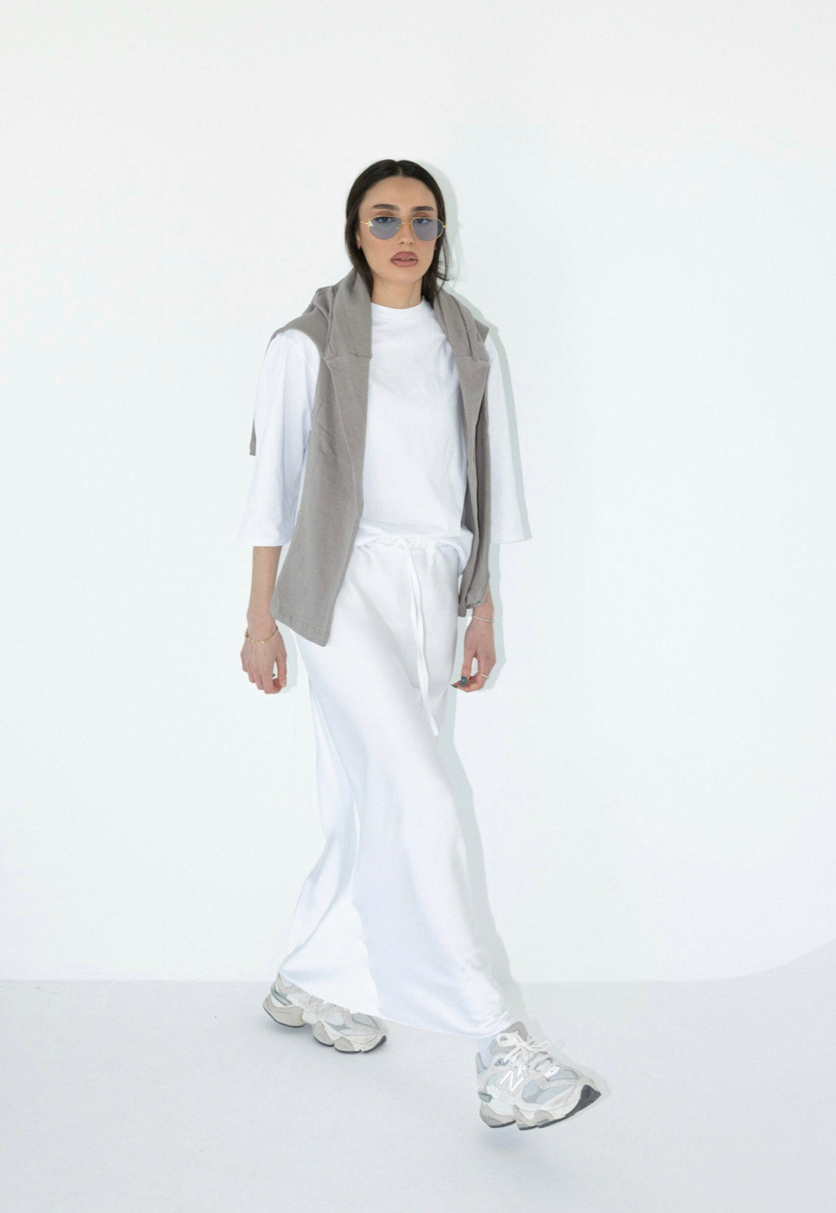 Morgan skirt white