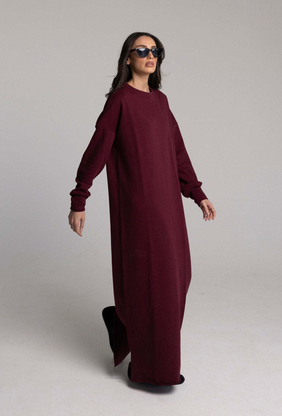 Tommy dress burgundy