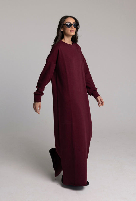 Tommy dress burgundy